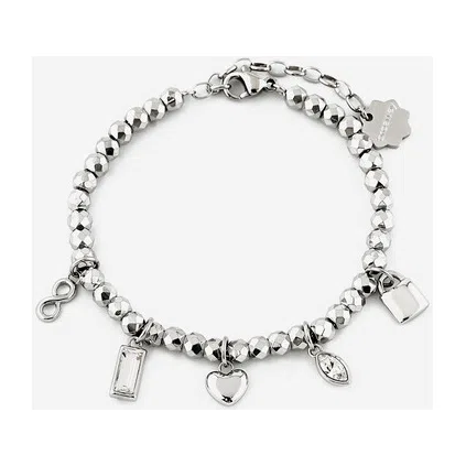 Серебристый браслет CHAKRA Brosway Poison Drop — модель yy0r37q — фото 3