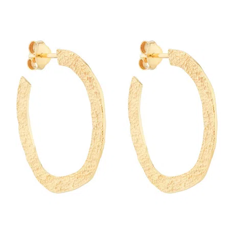 Серьги Sandy hoops gold 11 Jewellery Poison Drop — модель f0c1v55 — фото 2
