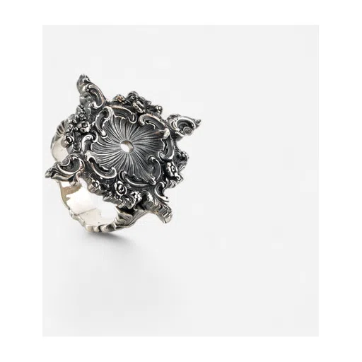 Кольцо из серебра «Sculptured Light» NoBrandName Poison Drop — модель x5zhnpx