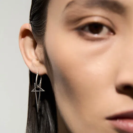 Моносерьги Rick Owens Poison Drop — модель 5mh24qp — фото 3