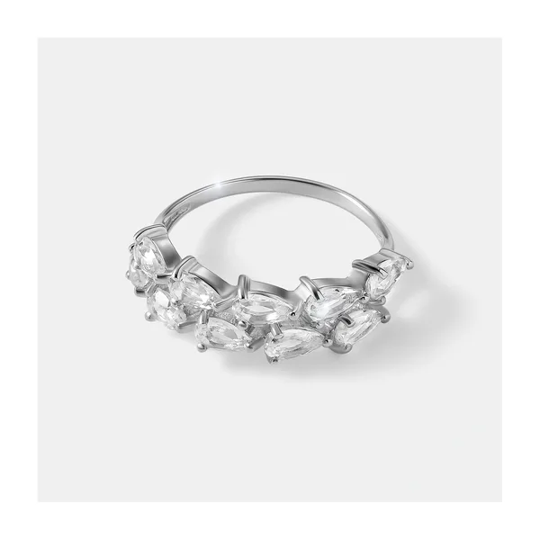 Серебряное кольцо с горным хрусталем — арт. 10322-005593