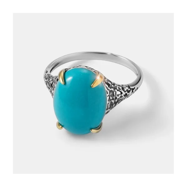 Серебряное кольцо с бирюзой — арт. 10322-005889