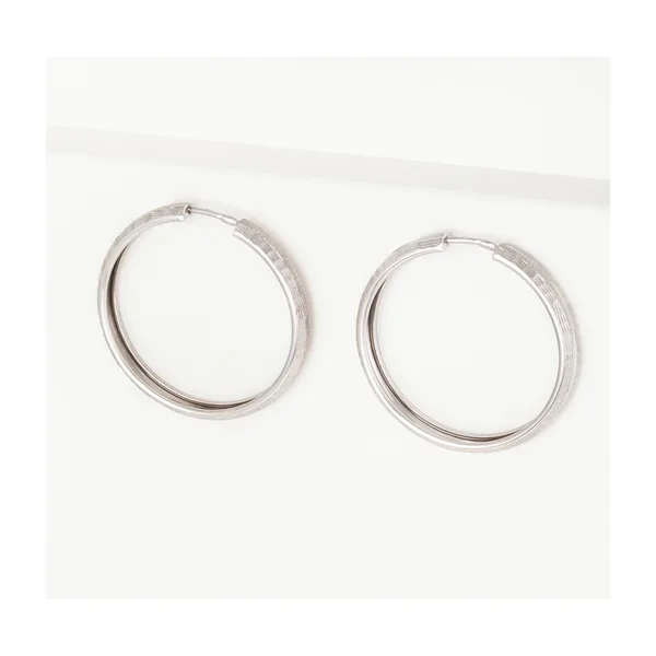 Серьги конго из серебра — арт. 000-333733