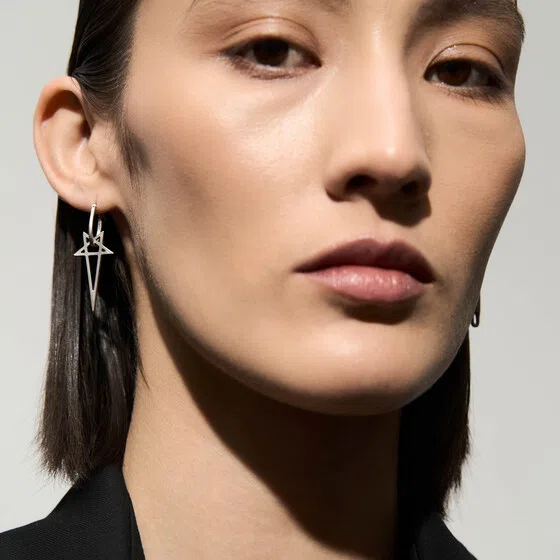 Моносерьги Rick Owens Poison Drop — модель 5mh24qp — фото 2