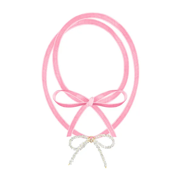 Колье-шнурок Girlie Crystal — модель 6mmbv81