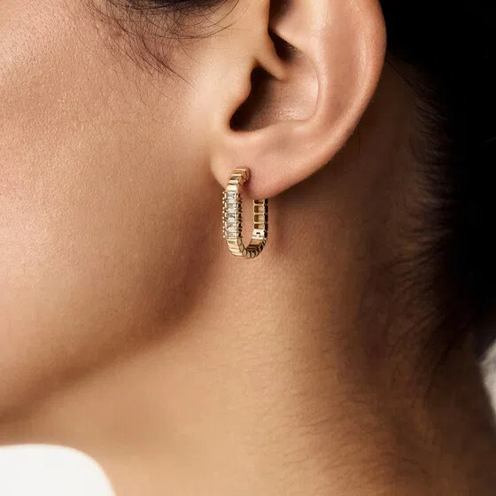 Серьги средней длины Herald Percy Diamonds Poison Drop — модель xmvz01g — фото 3