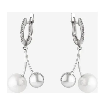 Серьги средней длины Herald Percy Diamonds — модель rs3dz4i