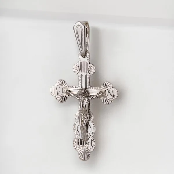 Подвеска крест из серебра — арт. 000-362330