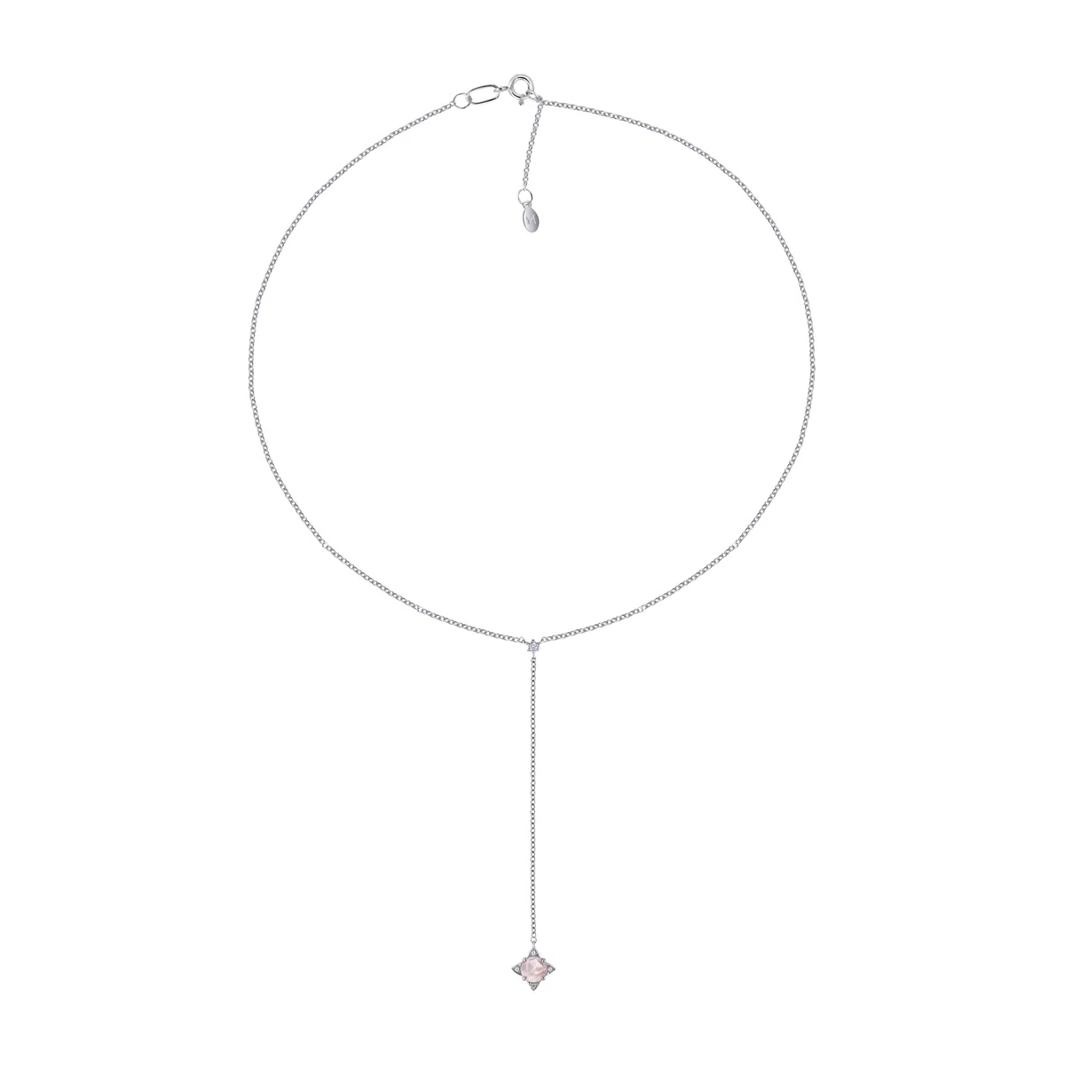Серебряный сотуар The Rose с розовым кварцем Moonka Poison Drop — модель ucvz1wz