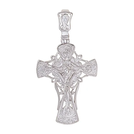 Подвеска крест из серебра — арт. 000-151585