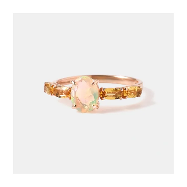 Серебряное кольцо с опалом — арт. 10322-004854