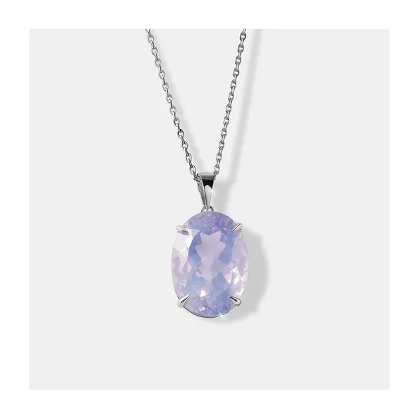 Серебряная подвеска с кварцем — арт. 10422-002237