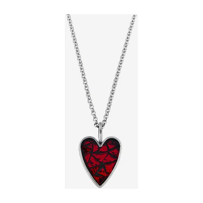 Кулон мозаичное сердце POISONED HEARTS Poison Drop — модель 6hk1ch9