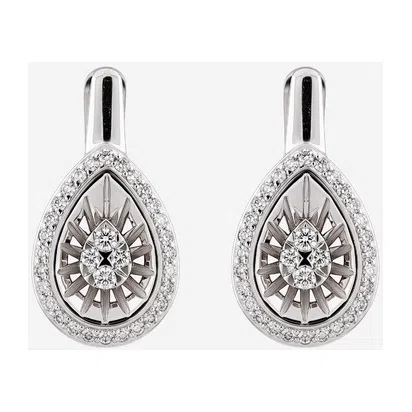 Серьги средней длины 35.02 Poison Drop — модель evj291d — фото 3