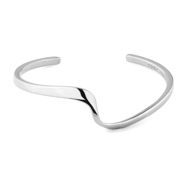 Серебристый браслет Clea из латуни — модель rvj348j