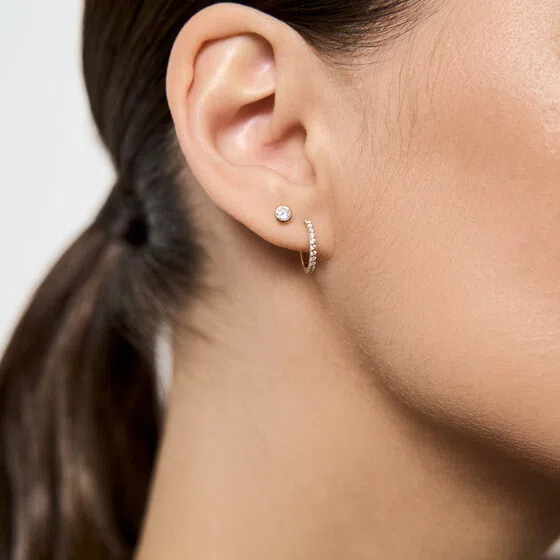 Серьги Blush Earrings из золота Poison Drop — модель 5bacwzw — фото 3