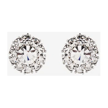 Серебристые серьги с кристаллами Herald Percy Poison Drop — модель kndiqdr — фото 2