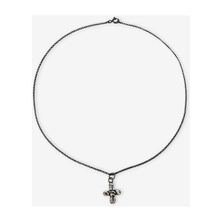Подвеска из серебра ARTEFACT CROSS MINI PENDANT SHE IS MONO Poison Drop — модель mws3pup