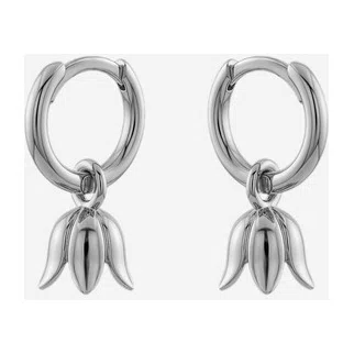 Серьги из серебра с подвесками «Маленький бутон» Nastya Maximova Poison Drop — модель evdm01y — фото 3