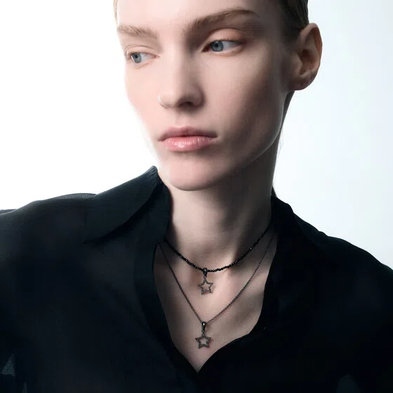 Колье из серебра с муассанитом Mintaka Jewellery Poison Drop — модель kw8kwn6 — фото 2