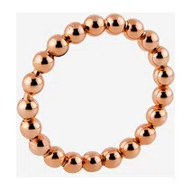 Позолоченное кольцо из серебра «Мягкое SPHERE» Dzhanelli Jewellery Poison Drop — модель zq7rgxz — фото 3