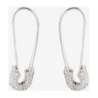 Серьги из серебра с кубическим цирконием WANNA?BE! Poison Drop — модель p4559qr — фото 3