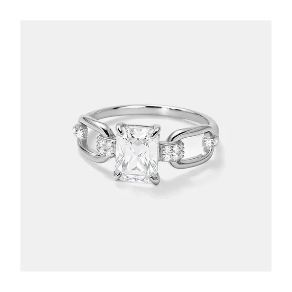 Серебряное кольцо с фианитами — арт. 10323-000078