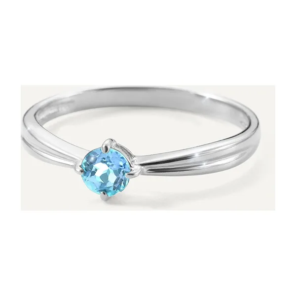 Серебряное кольцо с топазом — арт. 10322-004136