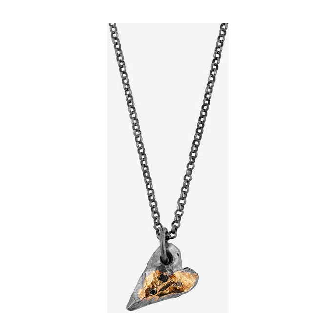 Колье «Подвеска из серебра Hope с бриллиантом» Kintsugi Jewelry Poison Drop — модель 0xkat5w