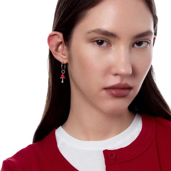 Моносерьга из серебра Mush mini LUV JWL Poison Drop — модель 97a8yj9 — фото 3