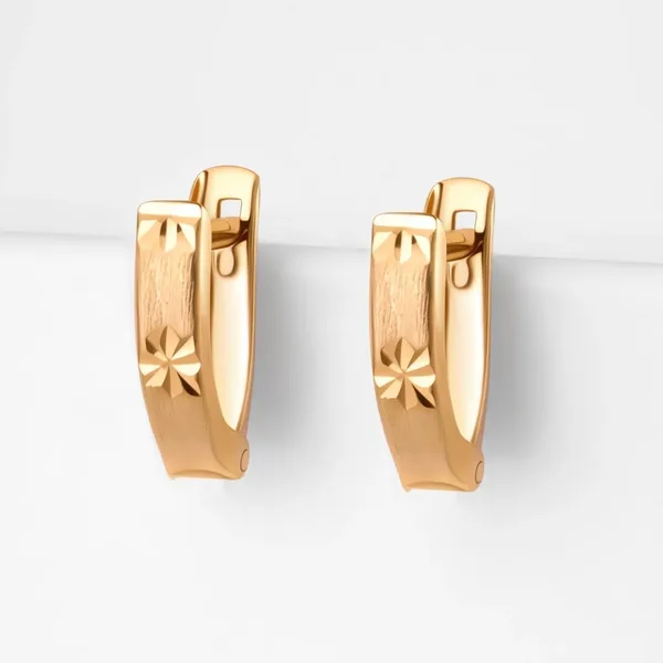 Серьги из красного золота — арт. 000-114833
