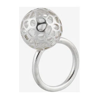 Кольцо из серебра VORONOI BULB STL Lab Poison Drop — модель mt579kk
