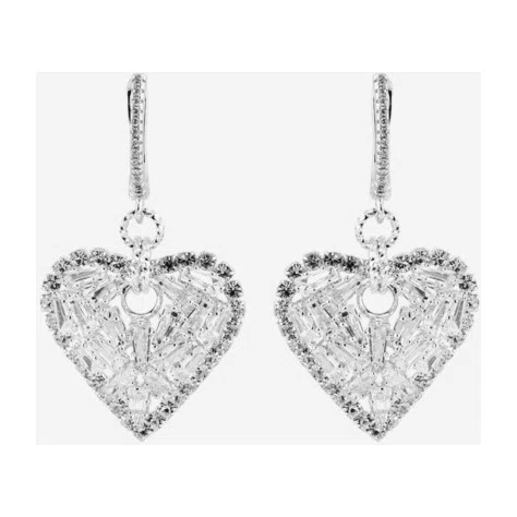 Серебристые серьги с фианитами Flirt MANKAYA safina concept Poison Drop — модель i6rnmsj — фото 3