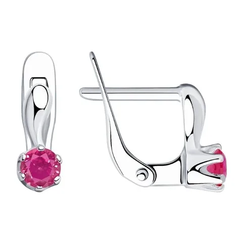 Серьги детские из серебра — арт. 000-196523