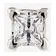 Топ для пирсинга из платины с фианитом Princess prong AURIS Poison Drop — модель xdnqazi