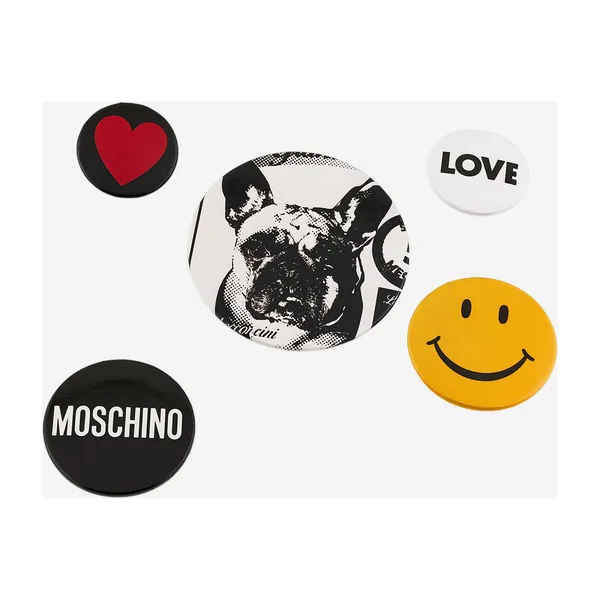 Брошь «Набор из 5 значков Moschino» — модель 5n24vup