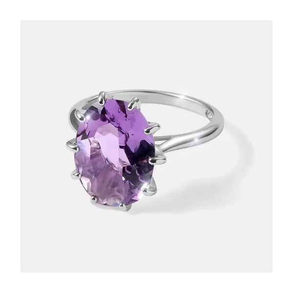 Серебряное кольцо с аметистом — арт. 10322-006230
