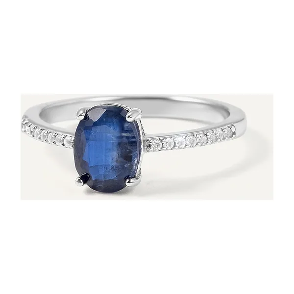 Серебряное кольцо с кианитом — арт. 10322-003554