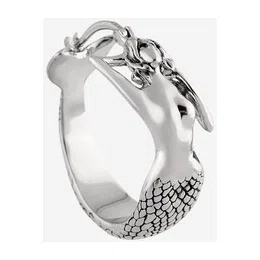 Серебристые серьги MERMAID MM6 Maison Margiela Poison Drop — модель 02zhnz8 — фото 2
