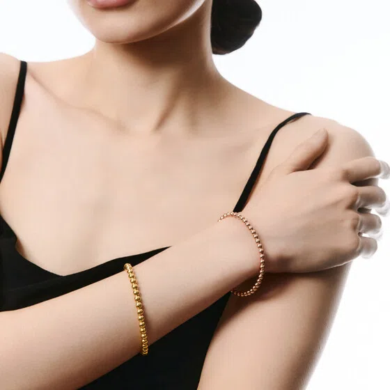 Позолоченный браслет «SPHERE» из серебра Dzhanelli Jewellery Poison Drop — модель wvdanff