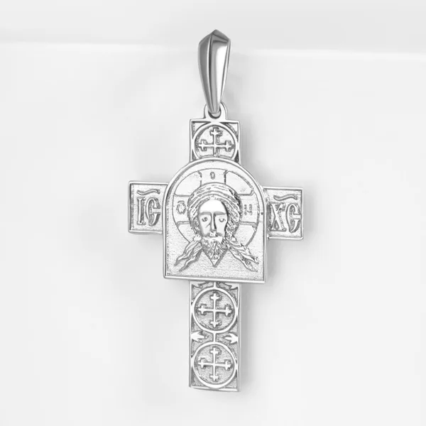Подвеска крест из серебра — арт. 000-384544