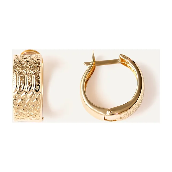 Серьги из желтого золота — арт. 10519-000684
