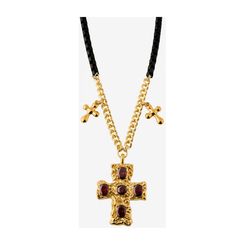 Подвеска «Позолоченное колье Mary Red GL» INDULGENCE safina concept Poison Drop — модель nntb2jj