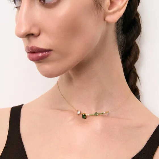 Колье Moss c кристаллами Swarovski — модель vw3itza