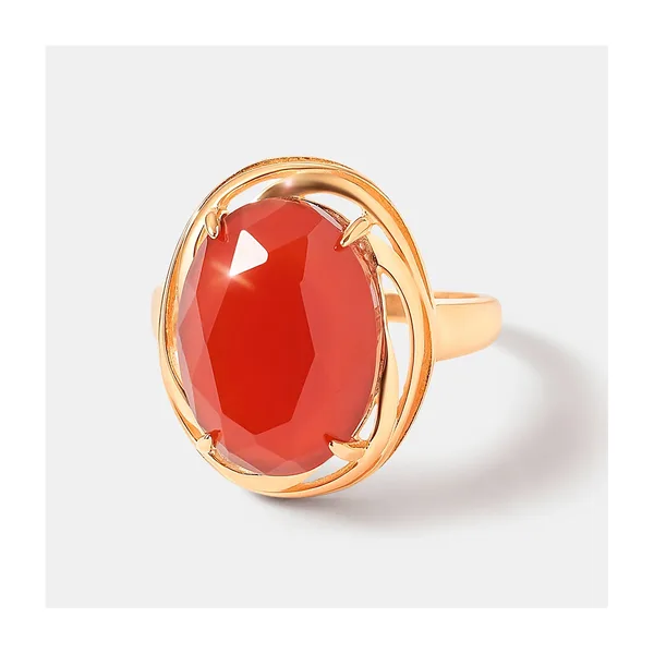 Серебряное кольцо с агатом