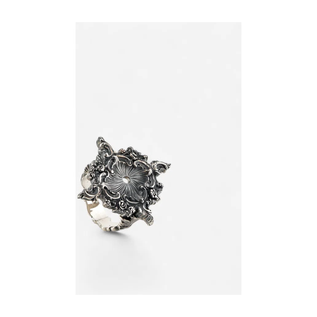 Кольцо из серебра «Sculptured Light» NoBrandName Poison Drop — модель x5zhnpx — фото 4