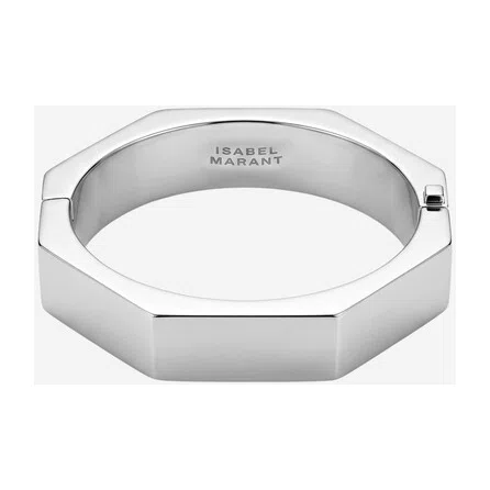 Широкий серебристый браслет Isabel Marant Poison Drop — модель s3cs41j