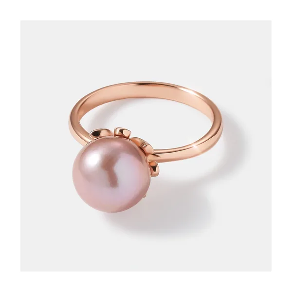 Серебряное кольцо с жемчугом Эдисон — арт. 10322-005374