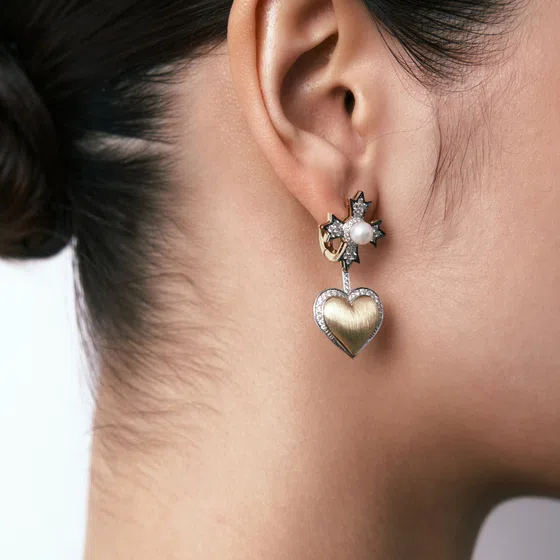 Серьги с подвесами COBRA JEWELRY Poison Drop — модель 4s3ah4f — фото 4