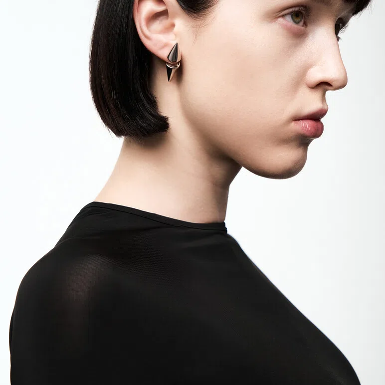 Серьги средней длины GOSHA KARTSEV Poison Drop — модель yx1qszw — фото 7